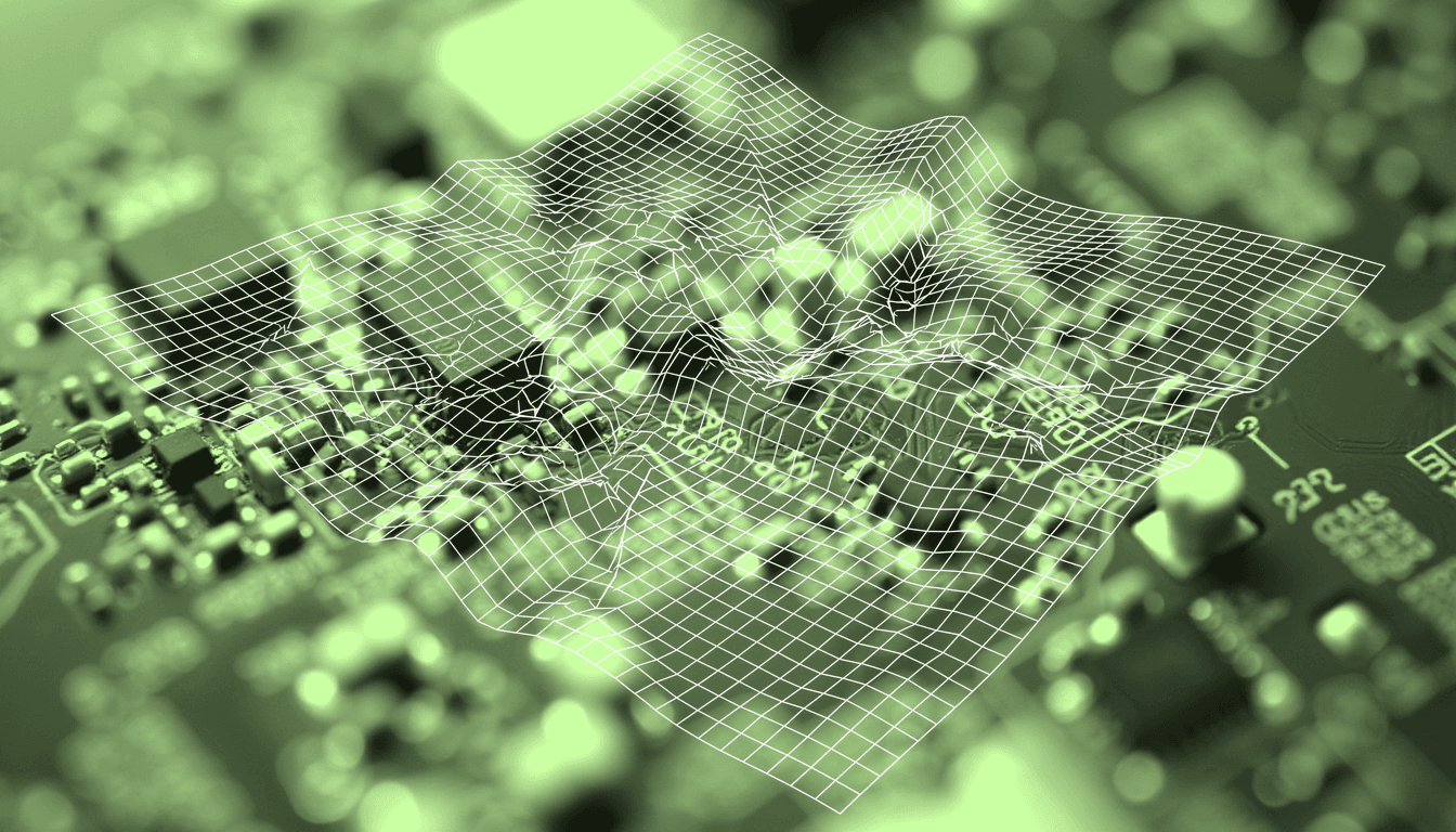 Fragmented circuit board with missing components and incomplete solder joints, shallow depth of field, technical detail