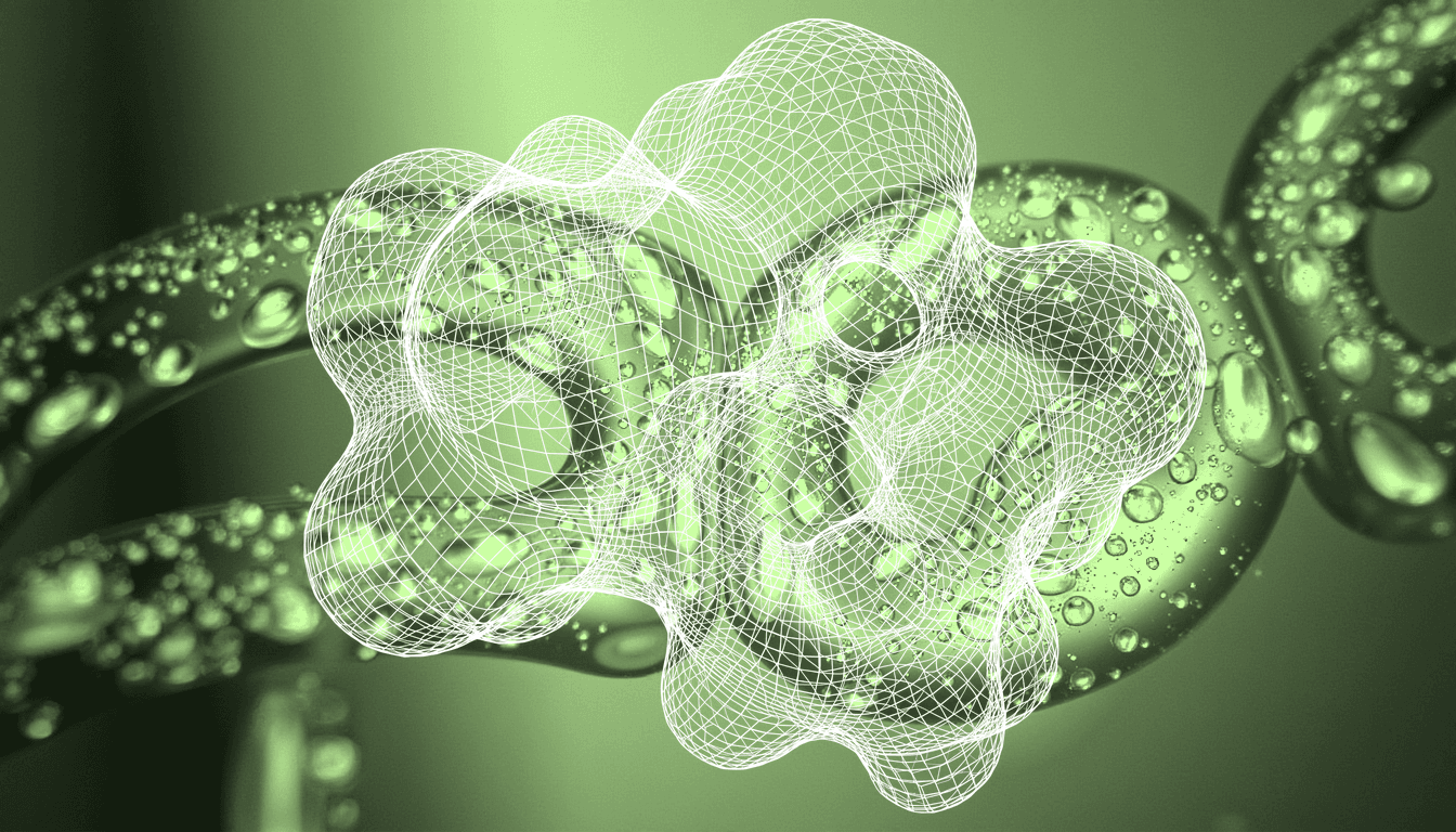 mitochondrial electron tunneling through Complex I membrane protein, fluid macro droplets with electron pathways, translucent molecular surfaces