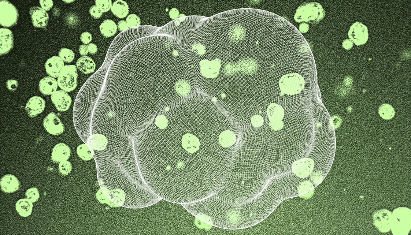 transmission electron micrograph of damaged mitochondrial cristae in senescent club cell, deep indigo palette, high-resolution ultrastructural detail