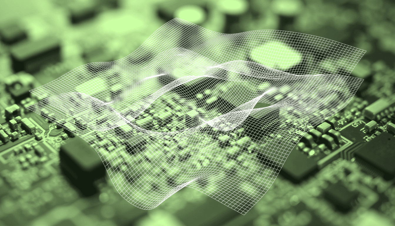 macro photograph of interconnected scientific workflow diagrams, metallic circuit-like connections between conceptual nodes, precision engineering aesthetic